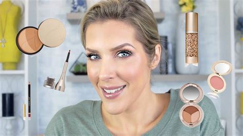 Full Face Of Jane Iredale Makeup Youtube