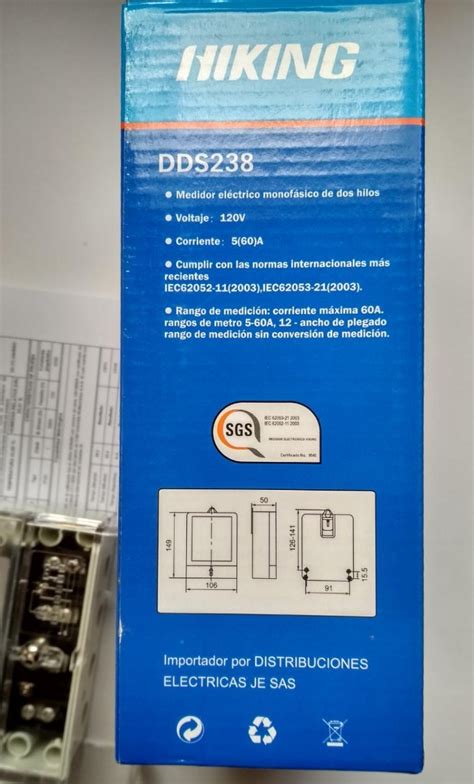 Esta tapa ocultador para contador de luz ofrece un diseño de ventana de dos alas que abre y cierra fácilmente, de color marrón barnizado, algo que lo. Contador De Luz O Energia Monofasico Con Certif ...