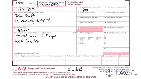 Learn How To Fill W 2 Tax Form Youtube