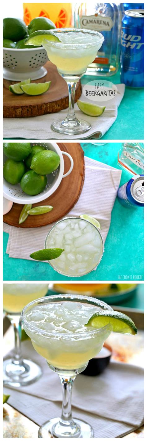 Add lime juice, sugar and hot water to a pitcher. Easy Beergaritas! Easy Beer Margaritas perfect for GAMEDAY ...
