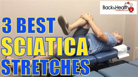 Exercises (with photos) to help relieve sciatica by mobilising the sciatic nerve and improving lower back flexibility. Printable Exercises For Sciatica - Tutore.org