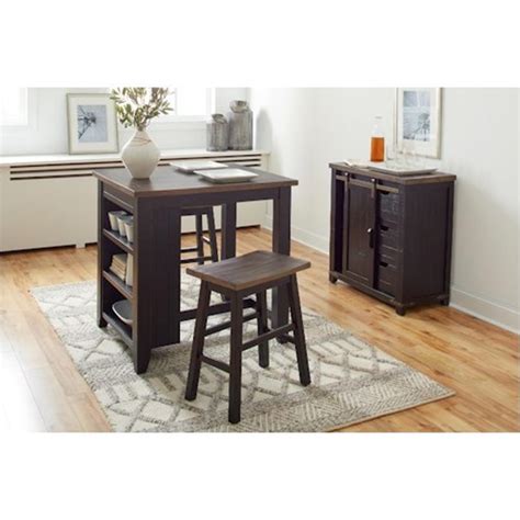 Perfect for homes short on square footage, this counter height dining table is just the thing to enhance your gather friends around for craft beer flights or simply take in a quick morning meal with this. 1702-36 Jofran Furniture Counter Height Dining Table With ...