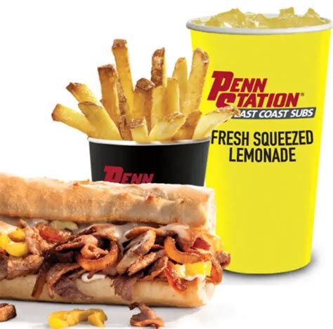 Penn Station East Coast Subs Menu Prices Eatdrinkdeals
