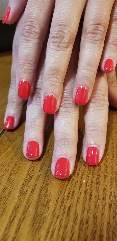 Red dragons are the most powerful and largest of the chromatic dragons, as well as the most cruel and evil. Ferrari Red has to be the sexiest red out there! #rednails #dndgelpolish #shortnails #red | Dnd ...