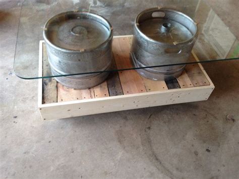 Concrete coffee tables are best for delivering an industrial edge, while black marble gives a moody feel. Rustic Keg Coffee Table by FabNation on Etsy | Metal ...