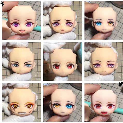 Nendoroid Customization Hair Nendoroid Customization Face Gsc Etsy