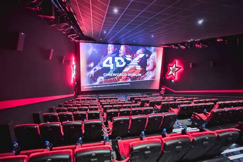 Cineworld Unveil Brand New 4dx Screen With High Tech Motion Seats And
