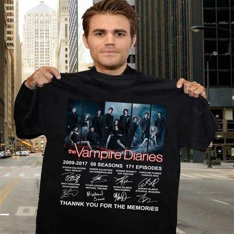 Vampire Diaries T Shirt The Vampire Diaries 8th
