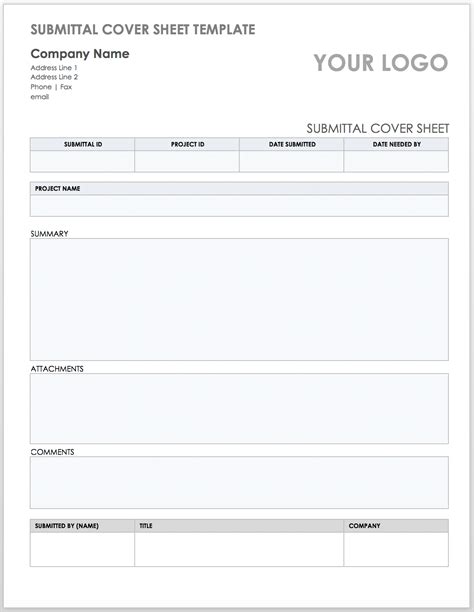 Free Construction Submittal Form Template - Printable Templates