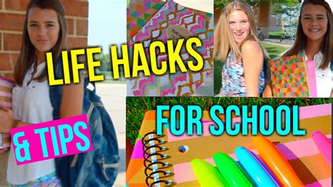 Life Hacks For School You Need To Know Youtube