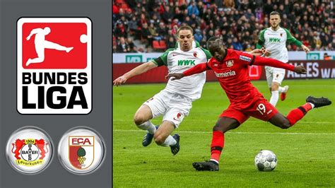 Complete overview of bayern munich vs augsburg (1. Bayer 04 Leverkusen vs FC Augsburg ᴴᴰ 23.02.2020 - 23 ...