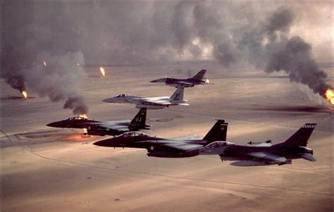Operation Desert Storm 1991 Fighter Jets F 15e Strike Eagle F 15c