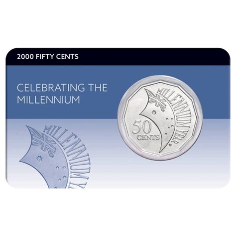 Do not courier your credit card. 2000 50c Celebrating the Millennium Coin Pack - Aussie Coins and Notes