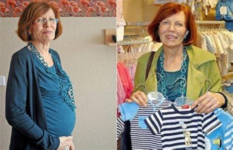 Annegret Raunigk 65 Year Old German Woman Gives Birth To Quadruplets