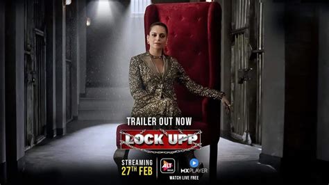Lock Upp Trailer Kangana Ranaut Is Jailer Of Badass Jail