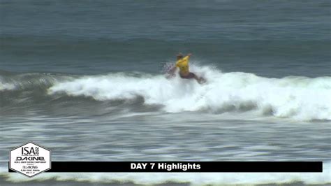 Dakine Isa World Junior Surfing Championship Day 7 Top Waves Youtube