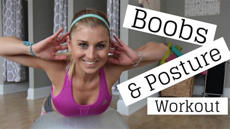 Fit Boobs And Posture Workout Aka Chest And Back Workout For Women Youtube