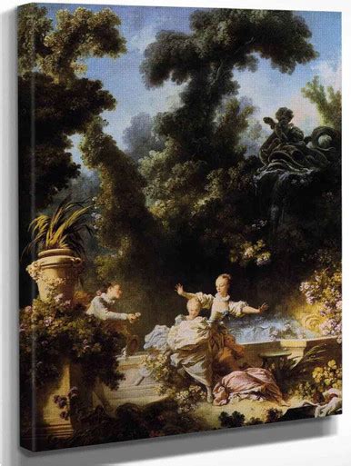 The Progress Of Love The Pursuit By Jean Honore Fragonard Art