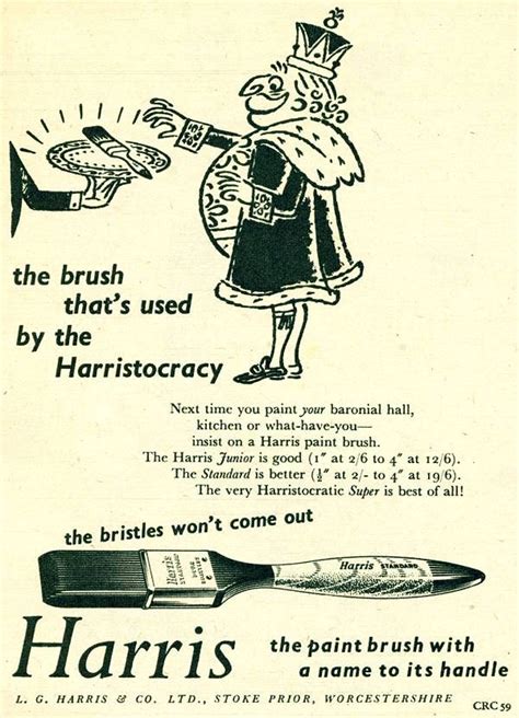 Advert Museum Harris Vintage Advertisements Adverts Harris