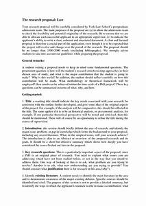 legal research proposal sample