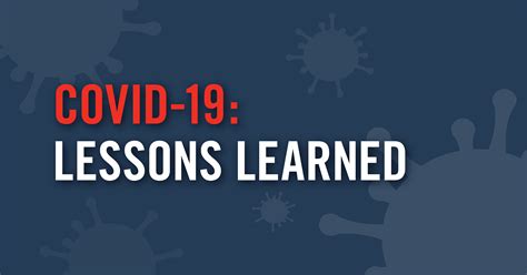 What Lessons Did We Learn From Covid 19