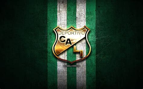 Deportivo cali is one of the most successful football teams in colombia. Descargar fondos de pantalla Deportivo Cali FC, logo doré ...