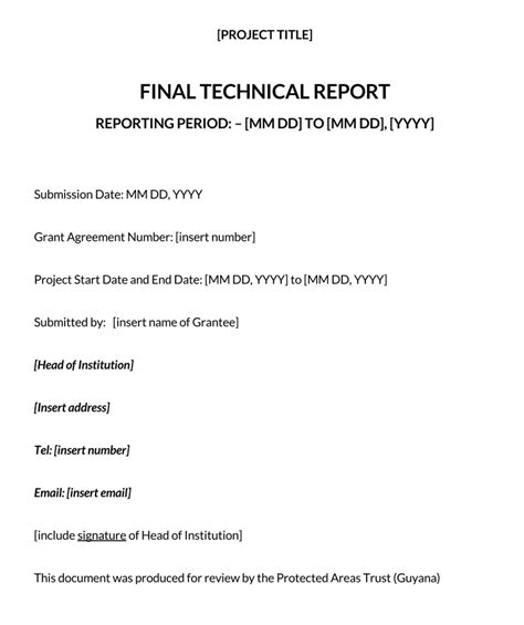 26 Best Technical Report Examples Format And Templates