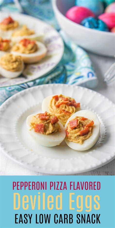 Desserts with eggs, dinner recipes with eggs, you name it! If you are left with lots of colorful hard boiled eggs after Easter, try these pepperoni pizza ...