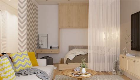 Darf dein hund ins bett und aufs sofa? bett im wohnzimmer integrieren gelb-grau-zickzack-muster ...