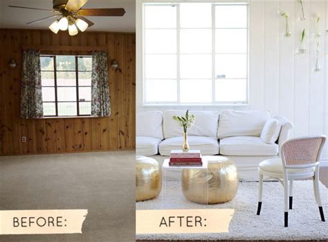 Dark days are over, now everything's light and bright! Before & After: Sarah's Real World Makeover - Design*Sponge