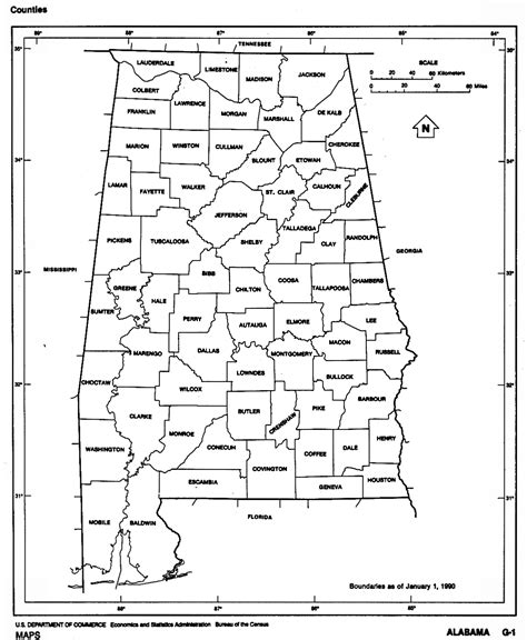 Download Free Maps Of Alabama