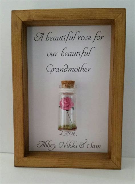 Thank you for gift samples. Gift for Grandmothers Grandmother gift, Birthday, Thank ...