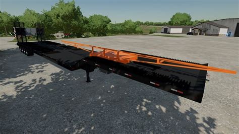 Transport Trailer 25m V10 для Farming Simulator 22 12x Моды для
