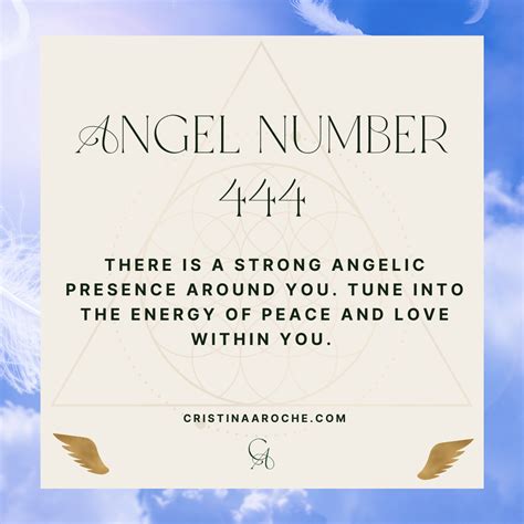 Angel Number 444 — Cristina Aroche