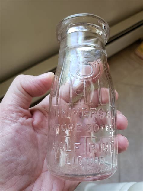 Half Pint Milk Bottles Continued Antique Bottles Glass Jars