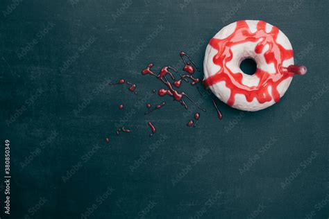 Bloody Donuts Stock Photo Adobe Stock