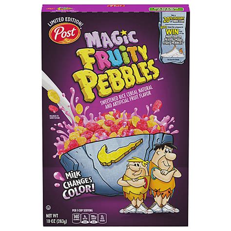 Post Magic Fruity Pebbles Cereal 10 Oz Shop Valli Produce