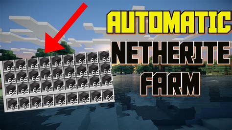Minecraft 116 Automatic Netherite Farm Tutorial Pc