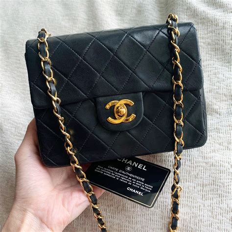 Authentic Chanel Mini Square Flap Bag Luxury Bags And Wallets On Carousell