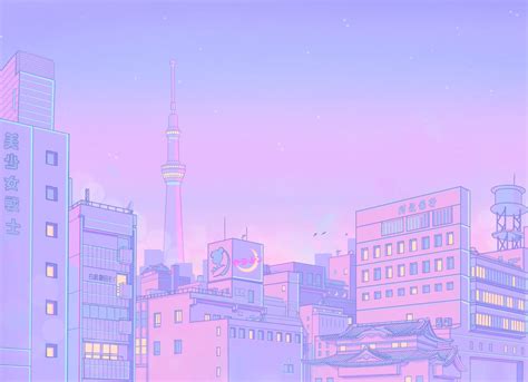 Sailor City In 2020 City Framed Art Aesthetic Desktop