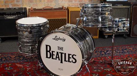 Ludwig Beatles Drum Kit Cme Vintage Gear Youtube