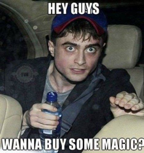 Harry Potter On Skid Row Funny Pictures Daniel Radcliffe Laugh