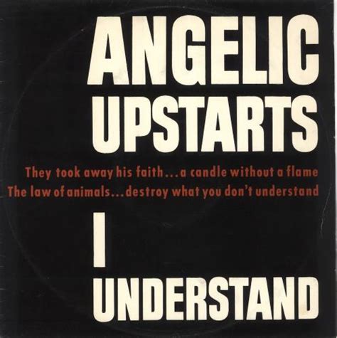Angelic Upstarts I Understand Uk 12 Vinyl Single 12 Inch Record