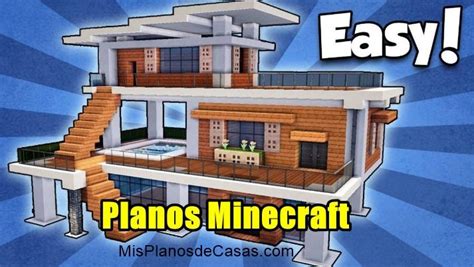 Casas Modernas Para Minecraft En Pdf Misplanosdecasas Casas