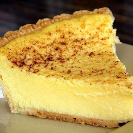 Add 1/2 cup heavy or light cream to the milk. Grandma's Old Fashioned Custard Pie | Desserts, Custard ...