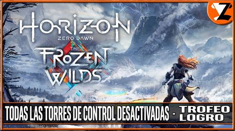 Horizon Zero Dawn Frozen Wilds Logro Trofeo Todas Las Torres De