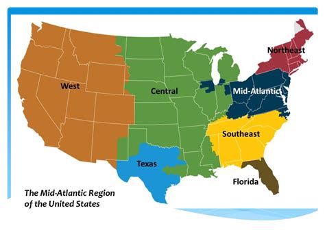 30 Mid Atlantic States Map Maps Online For You