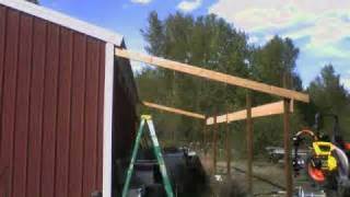 Maybe you would like to learn more about one of these? How To Install Lean To's On A 20x40 Steel Truss Pole Barn ...