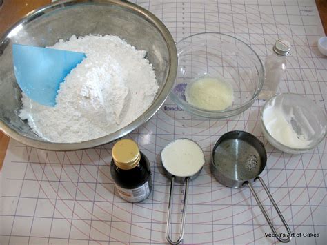 Flour, butter, eggs, and sugar. Cake Recipe: Cake Fondant Recipe Homemade