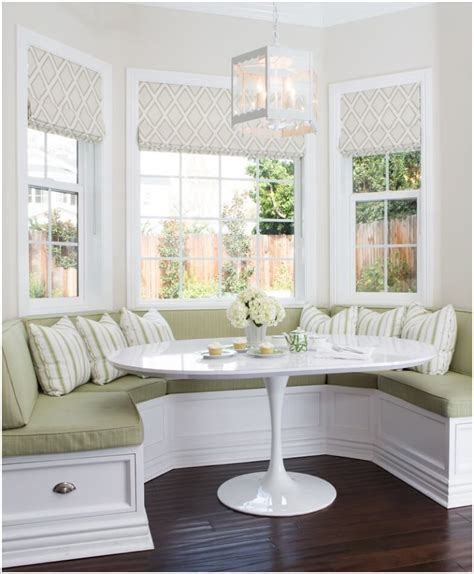Sometimes a breakfast nook really is as simple as a thrifted bench and a table without a home. What Type of Bench Do You Like for a Breakfast Nook?